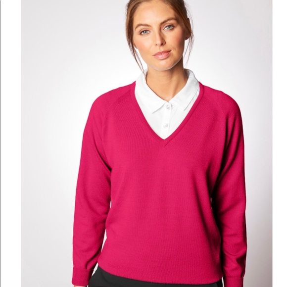 glenbrae Sweaters - Glenbrae Merino Wool V Neck Sweater